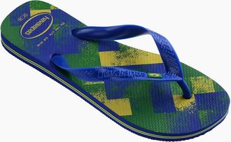 Havaianas Womens Brasil Graphic Print Flip Flop Sandals - Pink - Size: 7/6.5/6