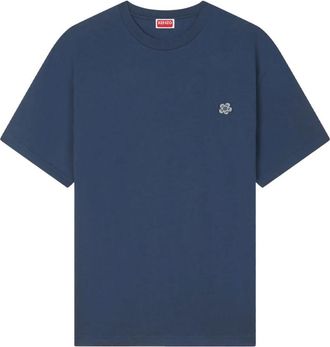 Kenzo Navy Blue Cotton T-Shirt