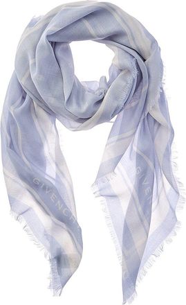 Givenchy 4G Cashmere & Silk-Blend Scarf
