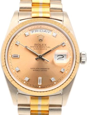 Rolex (18K) yellow (18K) Wristwatch (Pre-Owned)