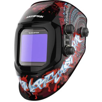 OEM Casco De Soldadura Con Oscurecimiento Autom&aacute;tico, Dise&ntilde;o Ligero, Lente De Color Real, Hsh-g999-b