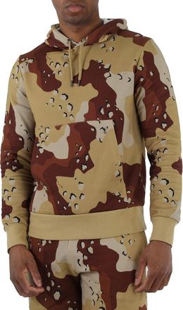 Christopher Raeburn Mens Camouflage Choc Chip Hoodie, Size Medium