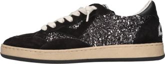 4B12 Playnew D222 Sneakers - Dames - Sneakers - Zwart - 38 EU - Leer - Schoenen