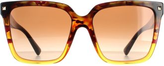 Valentino Square Havana Orange Gradient Brown Gradient VA4098