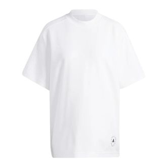 adidas Adidas by Stella McCartney, Training T-Shirts, female, White, Size: XS Logo Tee