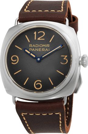 Officine Panerai Radiomir Hand Wind Black Dial Mens Watch PAM01334
