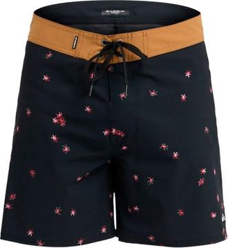 Quiksilver Surfsilk Kaimana Printed 16 Boardshorts f&uuml;r Herren | schwarz