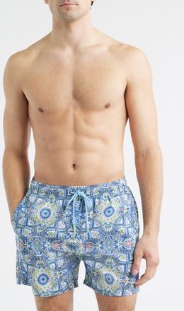 Boardies Tropical Floral Swim Trunks in Multi at Nordstrom, Size Xx-Large