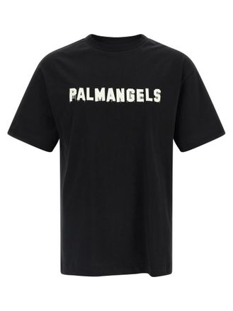 Palm Angels Black Crew Neck T-Shirt