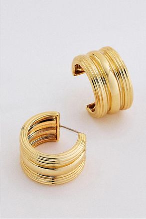 Luv AJ Canyon Hoop Earrings