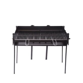 Garcia Garcia Barbacoa Parrilla Doble 80x40 Cm, Barbacoa Doble Parrilla 80x40 Cmfabricada En Hierro De Alta Calidadfabricaci&oacute;n Espa&ntilde;olaideal Para Carb&oacute;nperfe