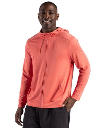 Clique Dash Recycled Mens Full Zip Hooded Sweatshirt