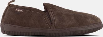 Lamofootwear Mens Romeo Slipper In Chocolate