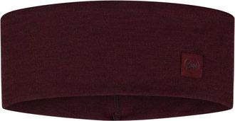 Buff Merino Wide Headband Stirnband - Unisex | rot