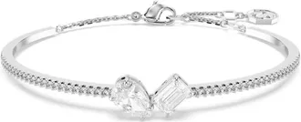 Swarovski Mesmera Bangle - female - Swarovski - Bracelets - Gray - ONE SIZE - Accessories