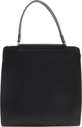 Louis Vuitton Tweedehands leren Louis Vuitton tassen - Dames - Vintage Schoudertas - Zwart - ONE Size - Vintage
