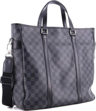 Louis Vuitton Tadao Handbag Damier Graphite MM tote bag - Zwart