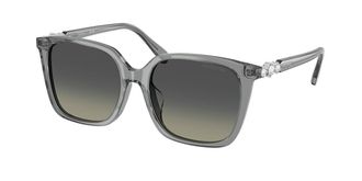 Swarovski SK6053D Asian Fit 106211 Womens Sunglasses Grey Size 55