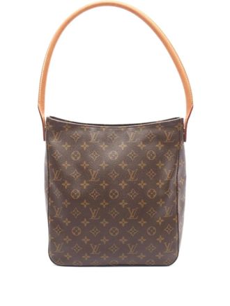 Louis Vuitton 2000 Looping GM shoulder bag - women - PVC/Leather - One Size - Brown