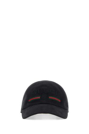 Gucci Black Logo Baseball Hat
