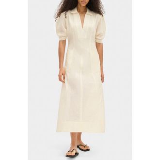 Aligne Tracy Cotton Blend Dress in White at Nordstrom, Size 10