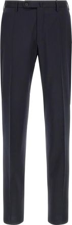 Incotex Modello 35 Cool Wool Broeken - Heren - Nette broeken - Blauw - 2XL - Wol - Broeken