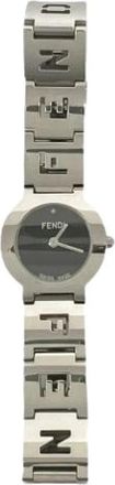 Fendi Pre-owned Vintage Polshorloge - Dames - Vintage Horloges - Zwart - ONE Size - Vintage