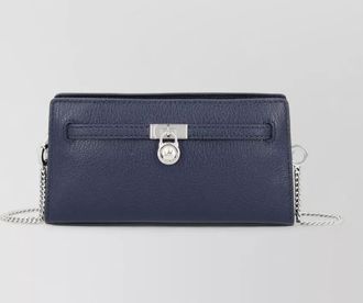 Michael Kors chain strap crossbody bag textured finish