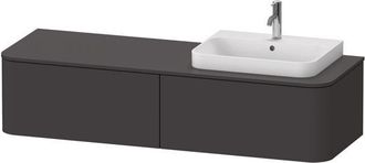 Duravit Happy D.2 Plus Unidad De Lavabo Para Consola De Pared, - Duravit