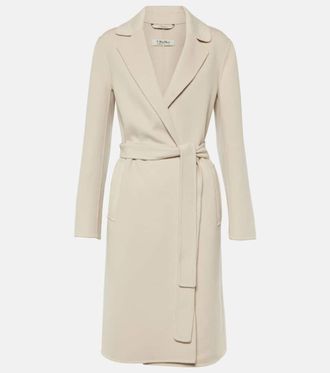 Max Mara Pauline virgin wool wrap coat