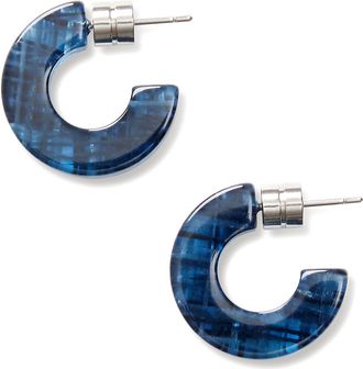 Machete Jewelry Muse Hoops in Chambray at Nordstrom
