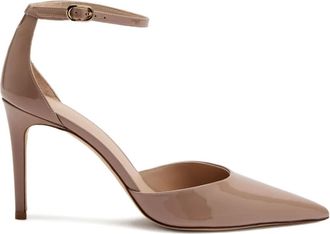 Stuart Weitzman Pumps Power Strap con tacco 85mm - Toni neutri