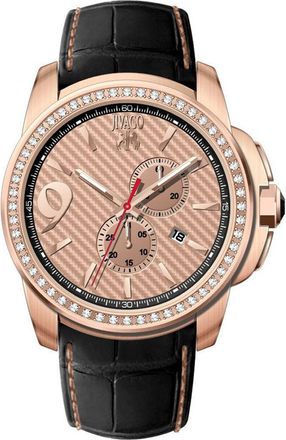 Jivago Watches Mens Rose gold dial Watch