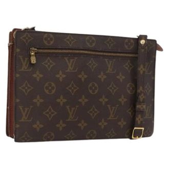 Louis Vuitton Pre-owned Cross Body Bags, female, Brown, Size: ONE SIZE Pre-owned Enghien Shoulder Bag