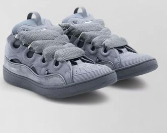 Lanvin leather high-top sneakers