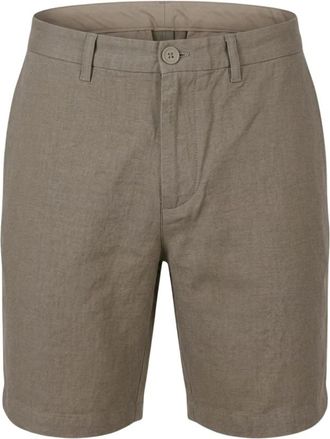 Emporio Armani Chino Shorts - Heren - Korte broeken - Bruin - Maat: W32 Linnen