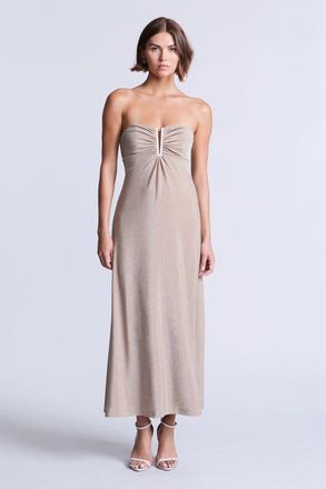 BCBGeneration Lola Dress in Nude at Nordstrom, Size 10