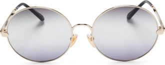 Chloé Occhiali da sole tondi - Oro