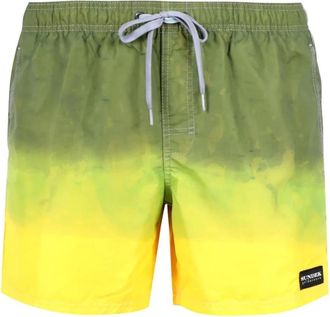Sundek Boxer Zwembroeken - Heren - Strandmode - Groen - L - Polyester - Badmode