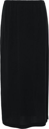 Prïvate 0204 silk midi skirt - women - Silk - 2 - Black