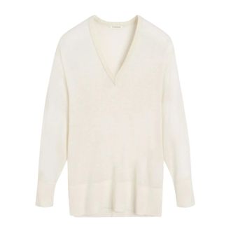 By Malene Birger Maglione Derya - - Knitwear - Donna - Bianco - M