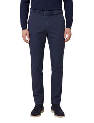 Brax Brax pantalon normale fit effen donkerblauw