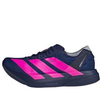 adidas Adizero Adios Pro 4 Dark Blue Shock Pink JR4946