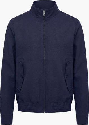 Genti Bolton Zip Jacket | Donkerblauw