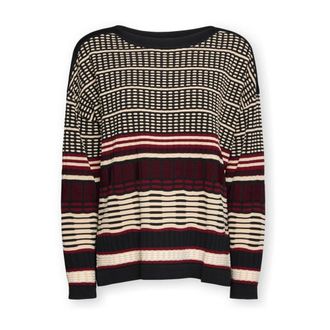 Elena Miro Sweatshirts - Dames - Ronde hals truien - Rood - XS - Truien & Vesten