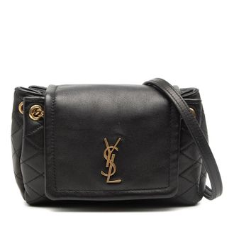 Saint Laurent Pre-owned Saint Laurent Mini Quilted Lambskin Monogram Nolita Bag Ladies 5QGL49VOR6C5B961