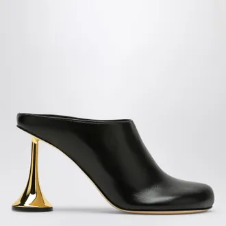 Coperni Orchestra Closed Mule Heel in black leather