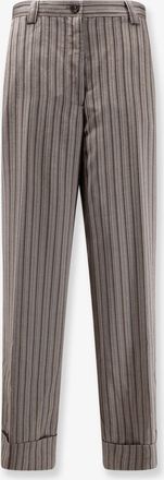 Dries Van Noten Pantaloni Pakora in viscosa con motivo a righe - DRIES VAN NOTEN - gender_Woman