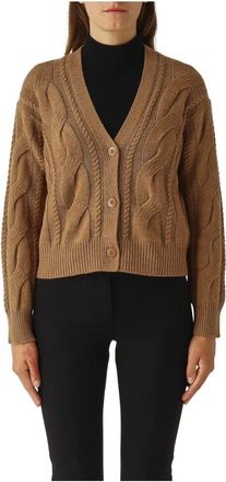 Max Mara Mujer, Jerseys, Marr&oacute;n, Talla: L