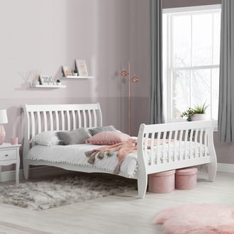 Birlea Belford Bed in White | Size: Single